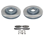 Durago Front Rotors Trw Pro Semi-metallic Disc Brake Pads Kit For Mks Taurus 11. Fixed Price $154.95.