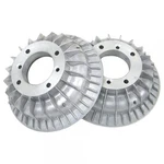Classic Mini Spaced Superfin Alloy Rear Brake Drum Pair 1984-2001. Fixed Price $150.00.