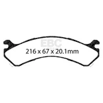 Disc Brake Set-ultimax Oem Replacement Ebc UD909. Fixed Price $114.90.