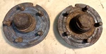 1964 1965 1966 Ford Mustang Other L&r V8 Front Drum Brake 5-LUG Hub Bearings. Fixed Price $113.39.