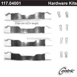 Centric Rear Brake Hardware Kit For Fiat 124 128 131 Brava X-1/9 Yugo Gv. Fixed Price $26.41.