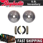 For Elantra 1996 Rear Kit Brake Drums & Shoes - Raybestos. Fixed Price $235.72.