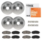 Front & Rear Brake Rotors + Ceramic Pads For Hyundai Tucson Kia Sportage. Fixed Price $182.99.