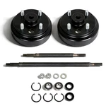 For Ezgo Elec 1982+ Rear Axle & Brake Hub Drum Assembly Kit 20377-G11 1018070-01. Fixed Price $123.21.
