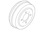 Genuine Nissan Brake Drum 43206-ET00A. Fixed Price $90.18.