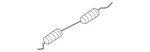 Genuine Nissan Parking Brake Shoe Return Spring 44090-AG010. Fixed Price $13.83.