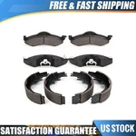 Magma Front Rear Disc Brake Pad Set Drum Shoe For 2000-2002 Dodge Dakota. Fixed Price $100.43.