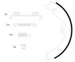 91069100 Textar Brake Shoe Set, Parking For Mercedes-benz. Fixed Price $48.55.