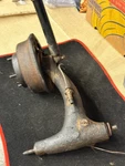 Classic Mini Complete Rear Radius Arm Brake Drum Hub Drivers Off Side Right Hand. Fixed Price $202.78.