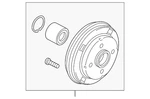 Genuine Mitsubishi Drum 3780A018. Fixed Price $298.01.
