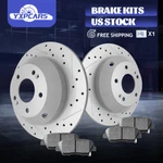 Rear Brake Rotors & Ceramic Pads For 2016 - 2019 Hyundai Santa Fe Kia Sorento. Fixed Price $79.60.