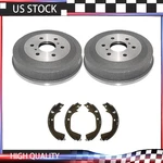 Rear Kit Brake Drums & Shoes For 2013 Chevrolet Silverado 1500 Brand New. Fixed Price $301.56.