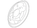 Genuine Nissan Backing Plate 44030-4V00A. Fixed Price $123.68.