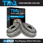 Trq Brake Drum Rear Driver & Passenger Pair For Chevy Cobalt Hhr Malibu. Fixed Price $84.95.