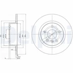 Delphi BG3227C Brake Disc For Land Rover. Fixed Price $42.27.