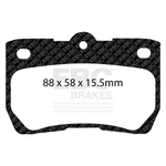 Ebc Brakes DP21586 Greenstuff 2000 Series Sport Pads. Fixed Price $133.02.