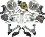 1963-74 Mopar A-body Front Power Disc Brake Conversion Set With Tubular Upper. Fixed Price $1148.99.