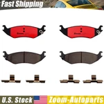 For Dodge 1500 2002-2003 Brembo Rear Premium Ceramic Slotted Brake Pads Set. Fixed Price $104.47.