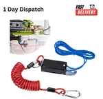 Trailer Breakaway Switch Kit W/ 4FT Coiled Cable Emergency Brake Tow. Fixed Price $16.52.