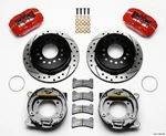 Wilwood Dynapro Low-profile 11.00IN P-brake Kit Drill-red 8.8 W/2.50IN. Fixed Price $1196.93.