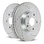 Power Stop Brake Rotor For Audi A6/A6 Quattro 2005-2011 Rear Drilled And Slotted. Fixed Price $265.51.