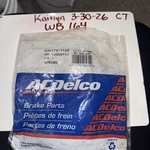 (1) Nos Delco 179-1194, Gm 18060153 Brake Return Spring Shoe, Surface Rust. Fixed Price $9.00.