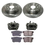 For Acura Tl 04-08 Drilled & Slotted Rear Brake Kit W Calipers. Fixed Price $221.62.