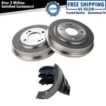 Rear Brake Shoes & 2 Drums Left Lh Right Kit For Honda Accord Civic Fit. Fixed Price $64.23.