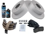 Trq 51TW68V Rear Brake Pad Rotor Shoe Drum Kit Fits 2009-2014 Mitsubishi Lancer. Fixed Price $149.70.