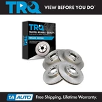 Trq Front & Rear Brake Rotors Set For 2007-2012 Mazda CX-7. Fixed Price $194.95.