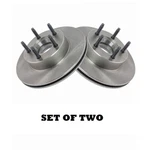 Front Vented Disc Brake Rotor Pair Set For 93-94 Explorer Navajo 4WD. Fixed Price $164.95.