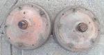 1937 1938 1939 Ford Front Brake Drums / Hubs Original Pair. Fixed Price $495.00.