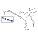 Ford Explorer 2016-2017 GT4Z15K859A Rear Parking Aid Sensor. Fixed Price $85.31.