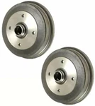 2X Centric (4-LUG) Front Brake Drums For Vw Verifyyear? Beetle Karmann Ghia. Fixed Price $106.40.
