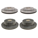 Acdelco Silver Front 304MM & Rear 325MM Brake Kit Disc Rotors For Astro Safari. Fixed Price $257.95.