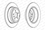 Ferodo DDF1518C-1 Brake Disc For Land Rover. Fixed Price $89.21.