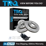 Trq Front Brake Rotor & Premium Posi Ceramic Pad Kit Ford Focus. Fixed Price $144.95.