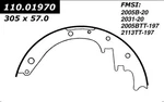 Centric Parts 111.01970 Drum Brake Shoe For Select 40-70 Buick Models. Fixed Price $79.84.