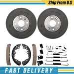 Rear Drums Brake Shoes Springs Kit Ford Escort 1997 1998 1999 2000 2001 2003. Fixed Price $187.54.
