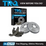 Trq Rear Brake Drums & Shoes Left Right Kit For 2003-2008 Toyota Corolla. Fixed Price $84.95.