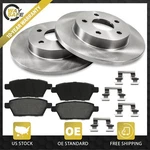 Rear Disc Brake Rotors Pads Kit For Chevy Malibu Cobalt Hhr Pontiac G5 G6. Fixed Price $65.48.