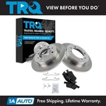 Trq Rear Brake Pad & Rotor Kit For 2004 Volvo S40. Fixed Price $84.95.
