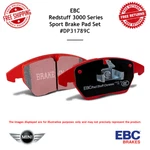 Ebc Redstuff Ceramic Low Front Brake Pad Set For Mini Cooper Paceman/ Clubman. Fixed Price $177.94.