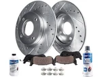 For 1990-1996 Honda Prelude Brake Pad And Rotor Kit Rear Detroit Axle 93796JN. Fixed Price $81.46.