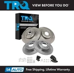 Trq Front & Rear Brake Pad Rotor Kit Ceramic For 2006-2011 Honda Civic. Fixed Price $164.95.