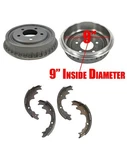Standard Smaller Size Rear 9" Brake Drums & Shoes 98-2008 Ford Ranger. Fixed Price $153.00.