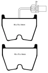 Ebc (cast Iron Rotors) Yellowstuff Front Brake Pads. Fixed Price $327.71.