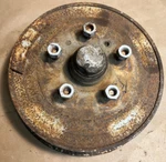 1964 1/2 1965 1966 Ford Mustang Other V8 Front Brake 5-LUG Hub &drum .300. Fixed Price $72.94.