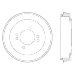 For Hyundai Accent 2006-2011 Id Select 123-51013 Rear Brake Drum. Fixed Price $44.87.