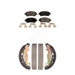 Transit Auto KTN-100838 Brake Pad Sets 4-WHEEL Front & Rear For Toyota Yaris. Fixed Price $65.52.